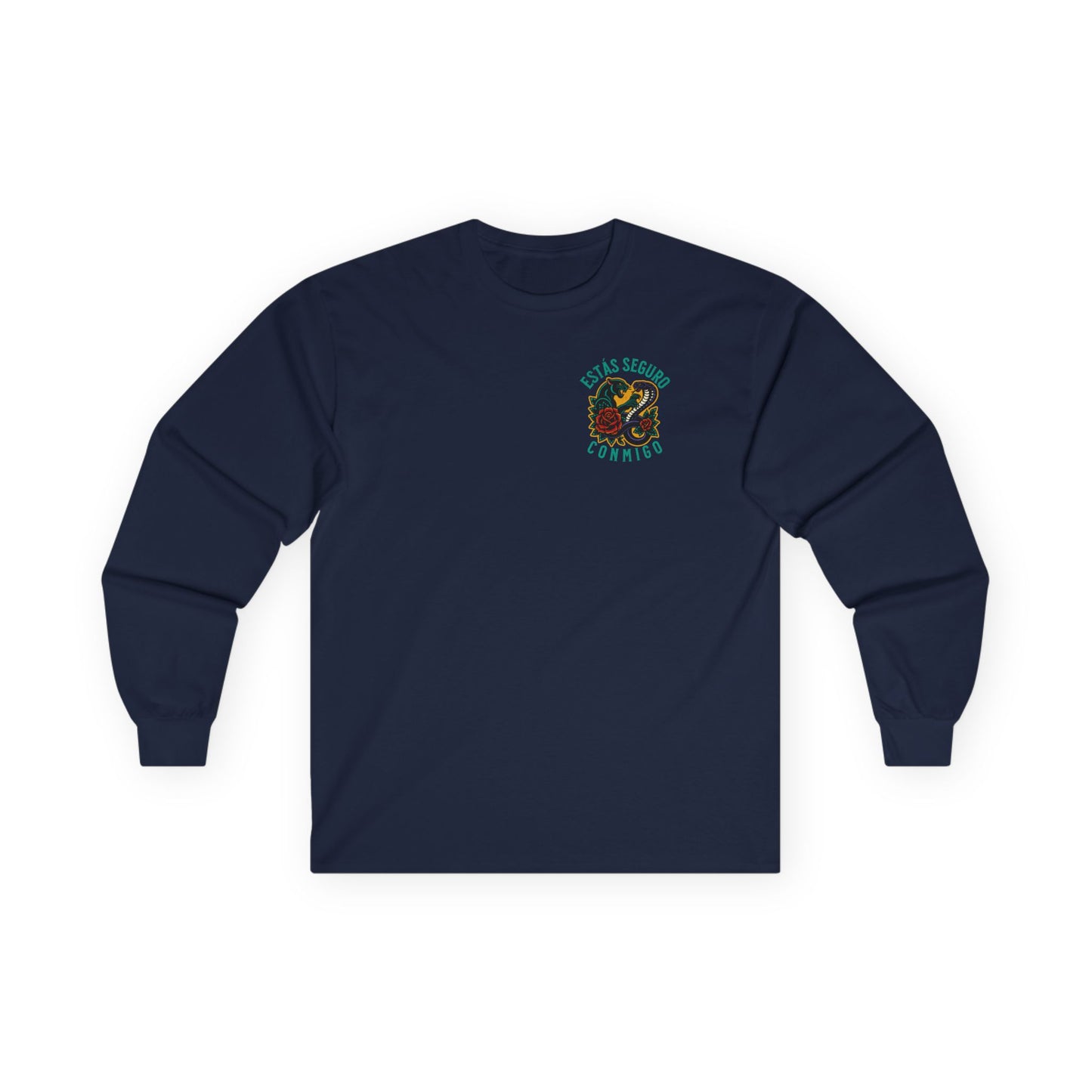 You Are Safe With Me Unisex Long Sleeve Tee | Estás Seguro Conmigo Shirt | Immigrant Rights & Solidarity Collection