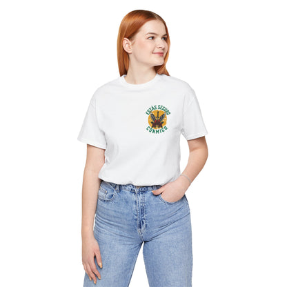You Are Safe With Me Sword Unisex Tee | Estás Seguro Conmigo Shirt | Immigrant Rights & Solidarity Collection