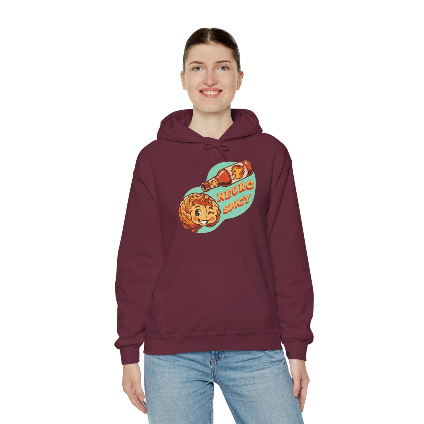 'Neurospicy" Unisex Hoodie | Autism & Neurodiversity Advocacy Hooded Sweatshirt