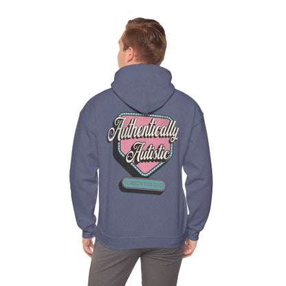 "Authentically Autistic" Unisex Hoodie | Autism & Neurodiversity Advocacy Shirt