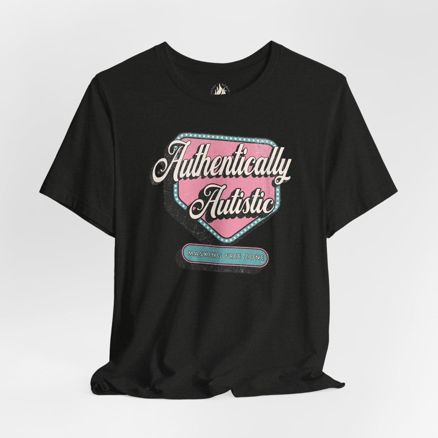 "Authentically Autistic" Unisex Tee | Masking Free Zone Shirt
