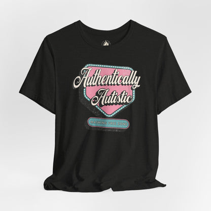 "Authentically Autistic" Unisex Tee | Masking Free Zone Shirt