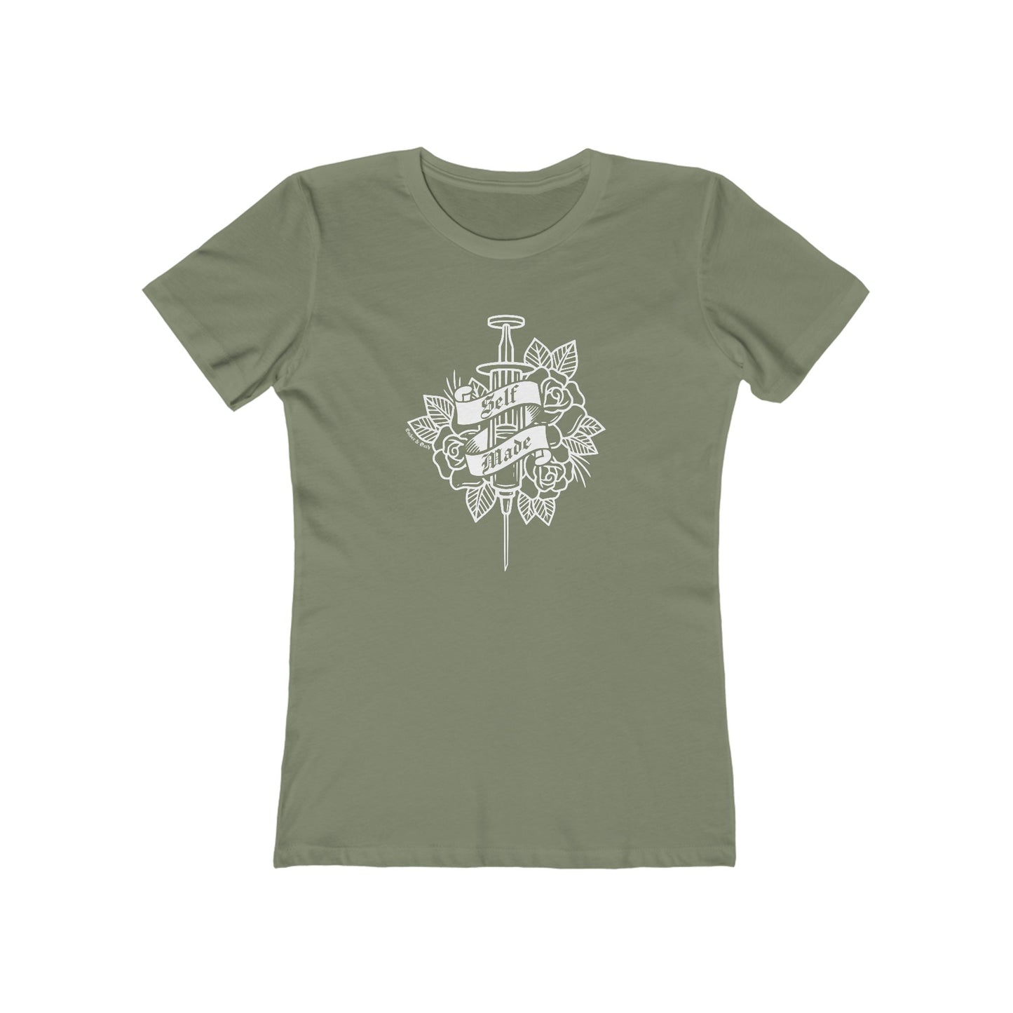 Self Made Fitted Cut Tee |Trans Pride & Solidarity Collection