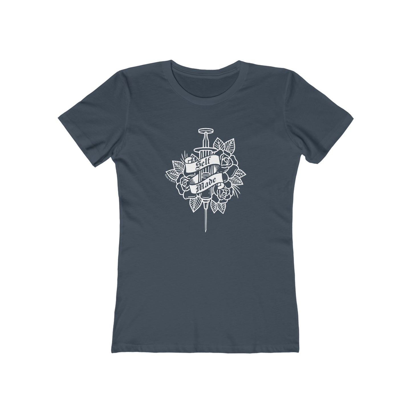 Self Made Fitted Cut Tee |Trans Pride & Solidarity Collection