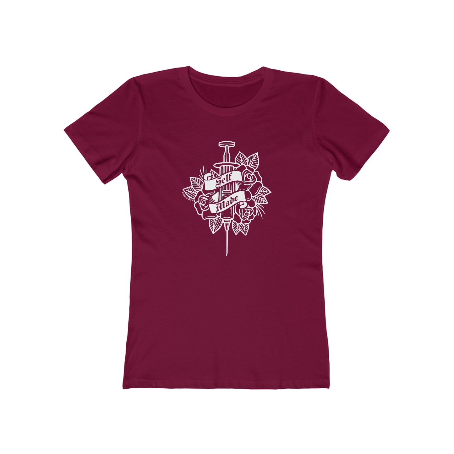 Self Made Fitted Cut Tee |Trans Pride & Solidarity Collection