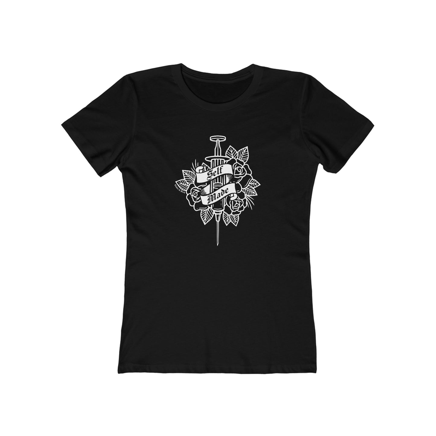 Self Made Fitted Cut Tee |Trans Pride & Solidarity Collection