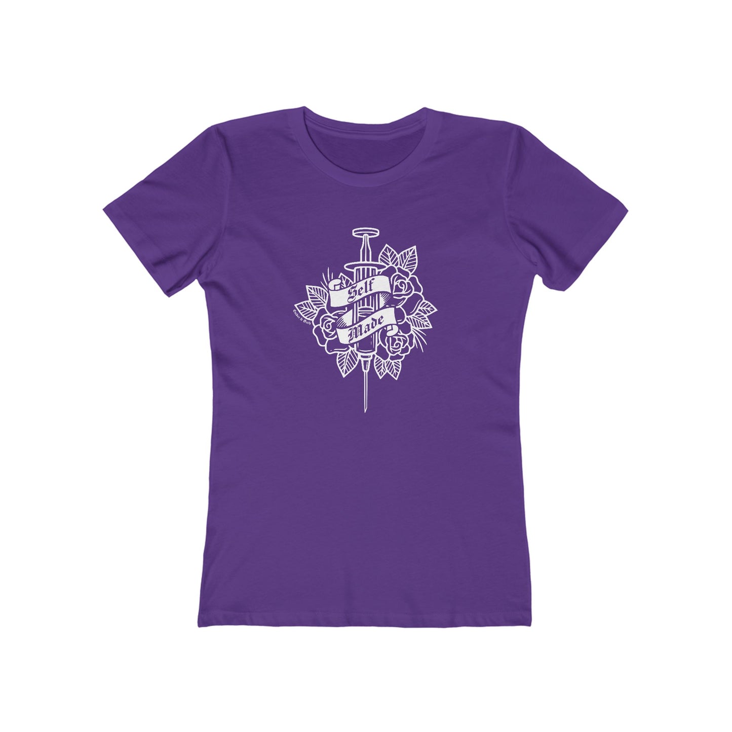 Self Made Fitted Cut Tee |Trans Pride & Solidarity Collection