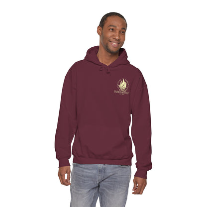 Ember & Oath Logo Unisex Hoodie | Firestarter Fund Hooded Sweatshirt