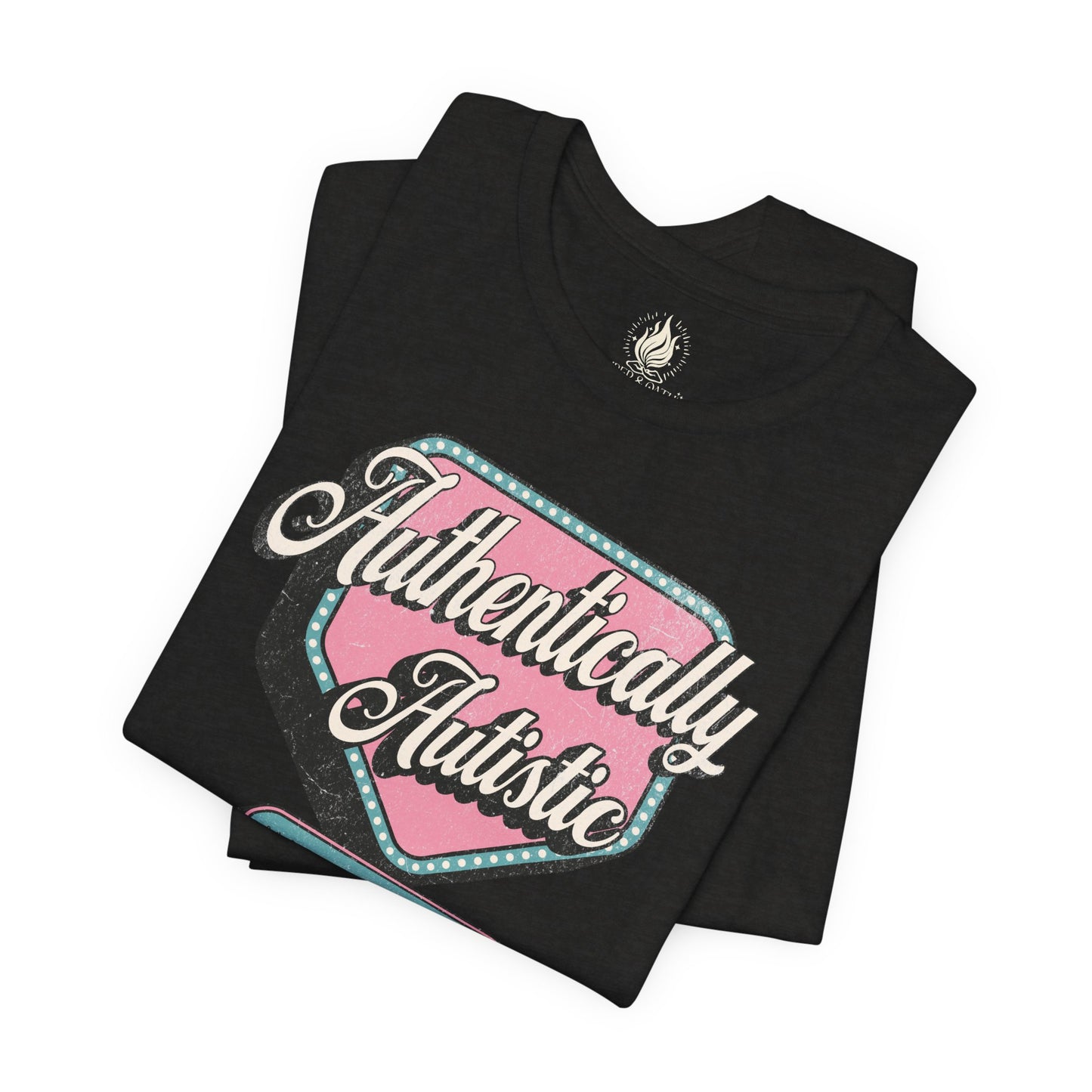 "Authentically Autistic" Unisex Tee | Masking Free Zone Shirt