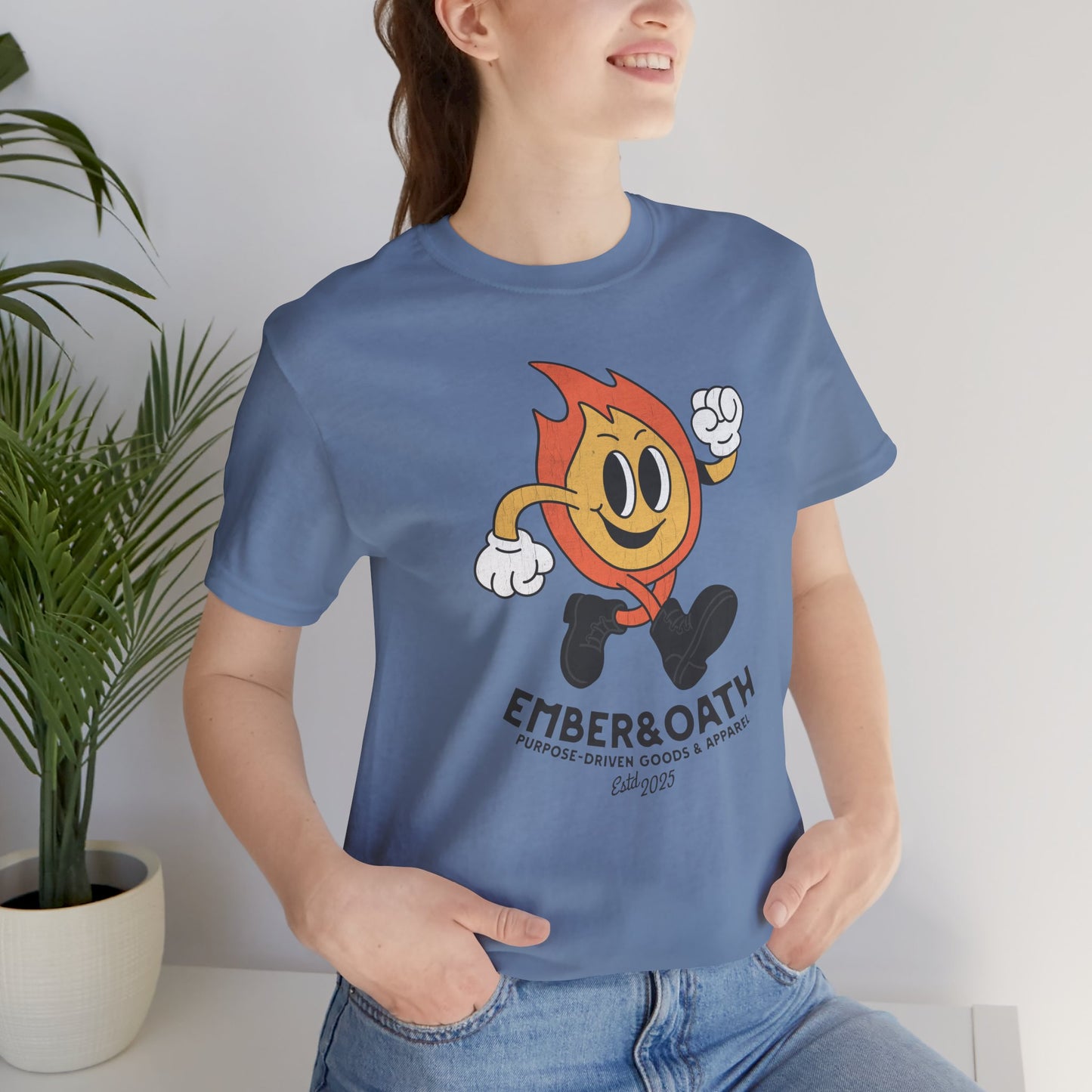 Emory Tee | The Firestarter Fund Mascot Shirt