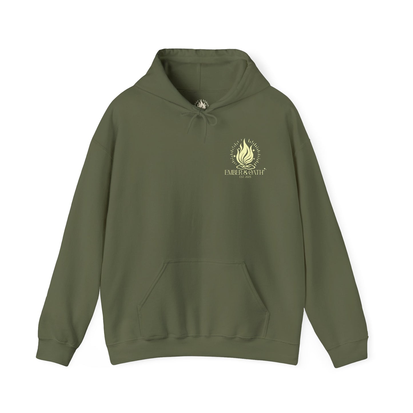 Ember & Oath Logo Unisex Hoodie | Firestarter Fund Hooded Sweatshirt