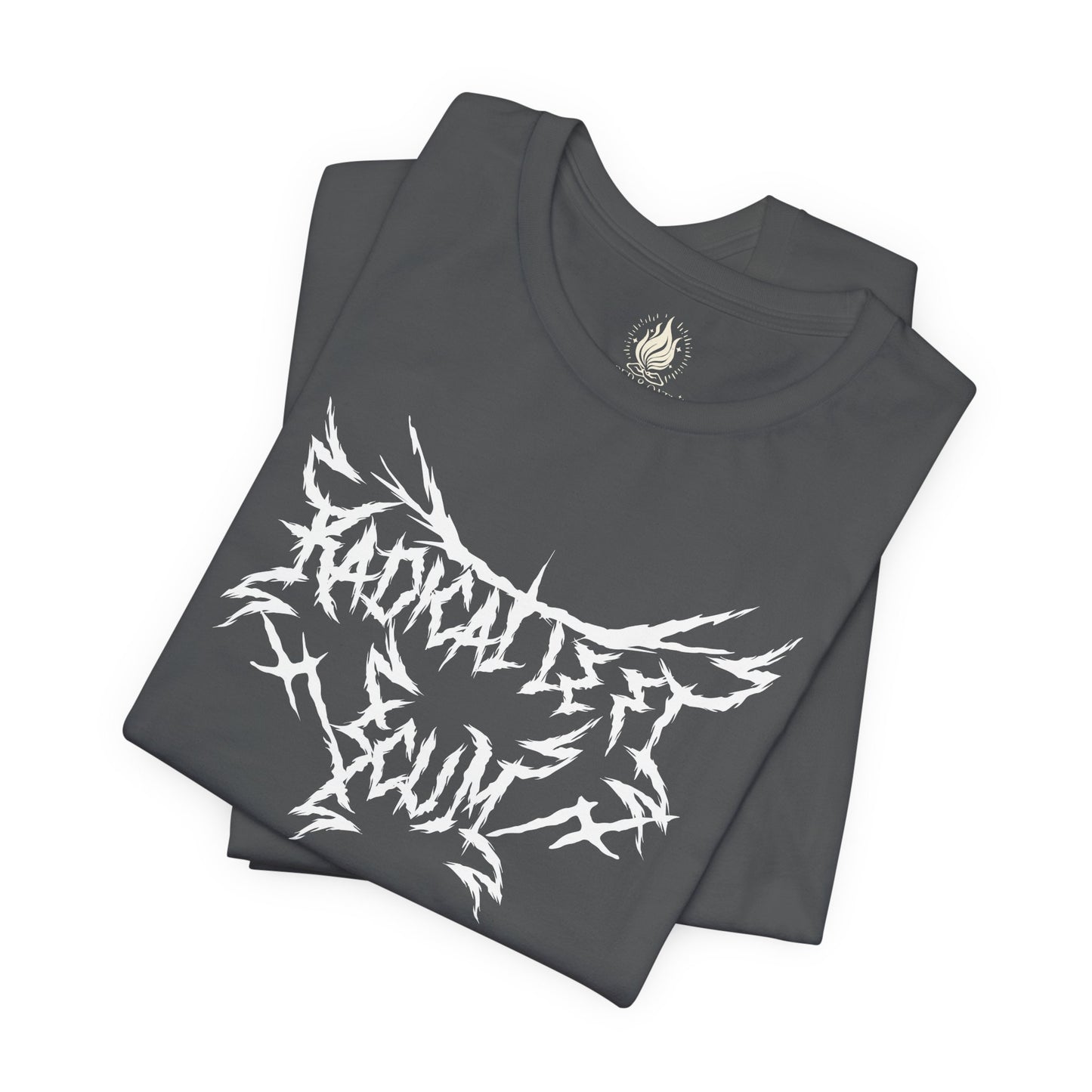 Radical Left Scum Heavy Metal Unisex Tee | The Collective Flame Fund Collection