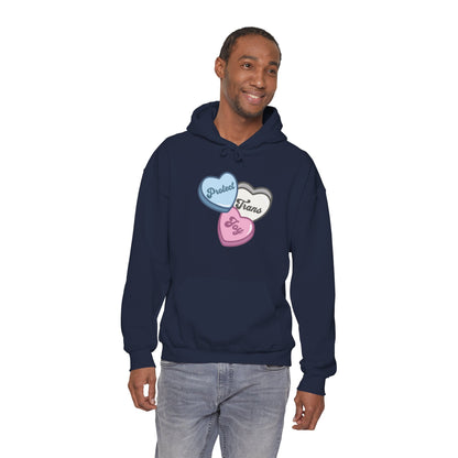 Protect Trans Joy Unisex Hoodie | Trans Pride & Solidarity Collection