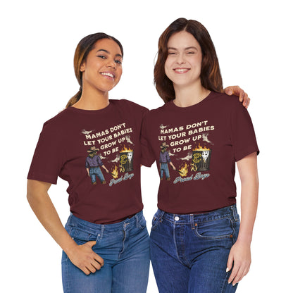 Mama's Don't Let Your Babies Grow Up To Be Proud Boys Unisex Tee | Anti-Fascist Shirt | The Collective Flame Fund Collection