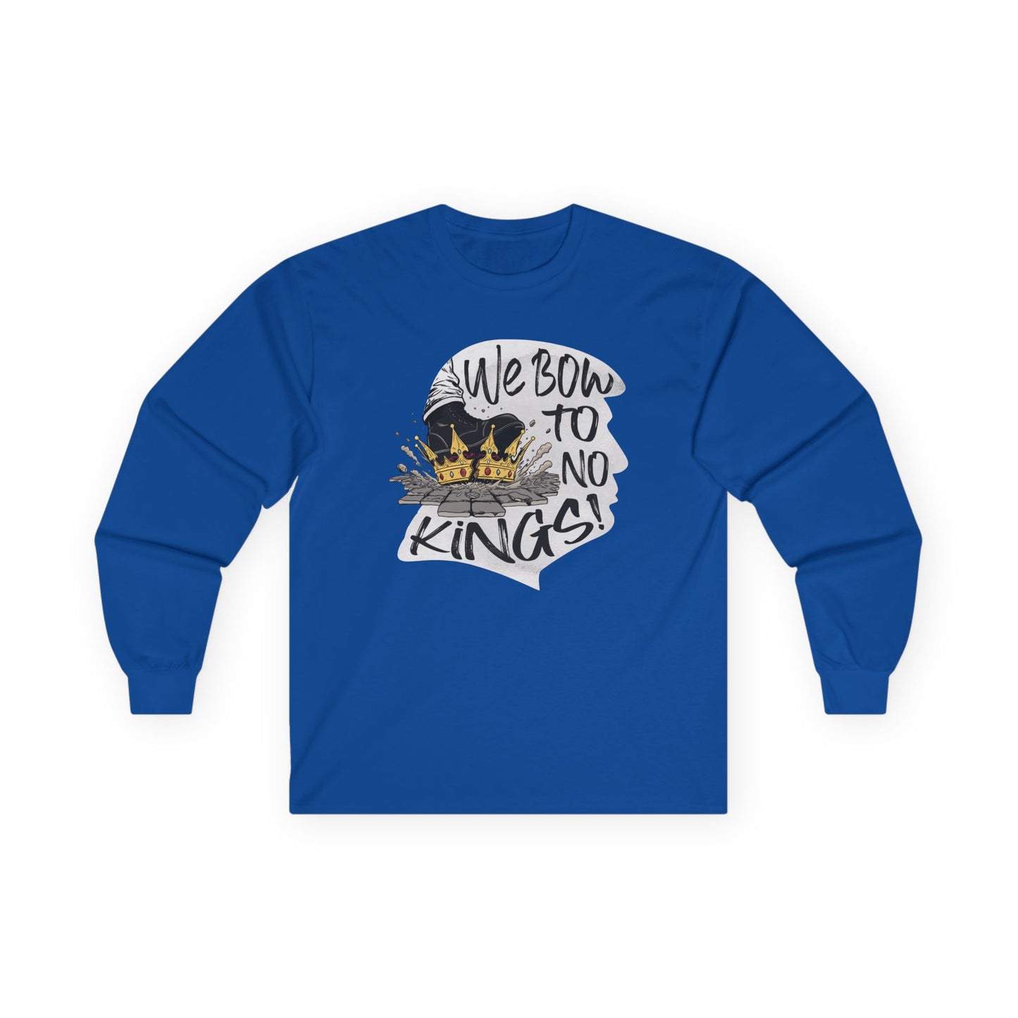 No Kings Unisex Long Sleeve Tee | Firestarter Fund Collection