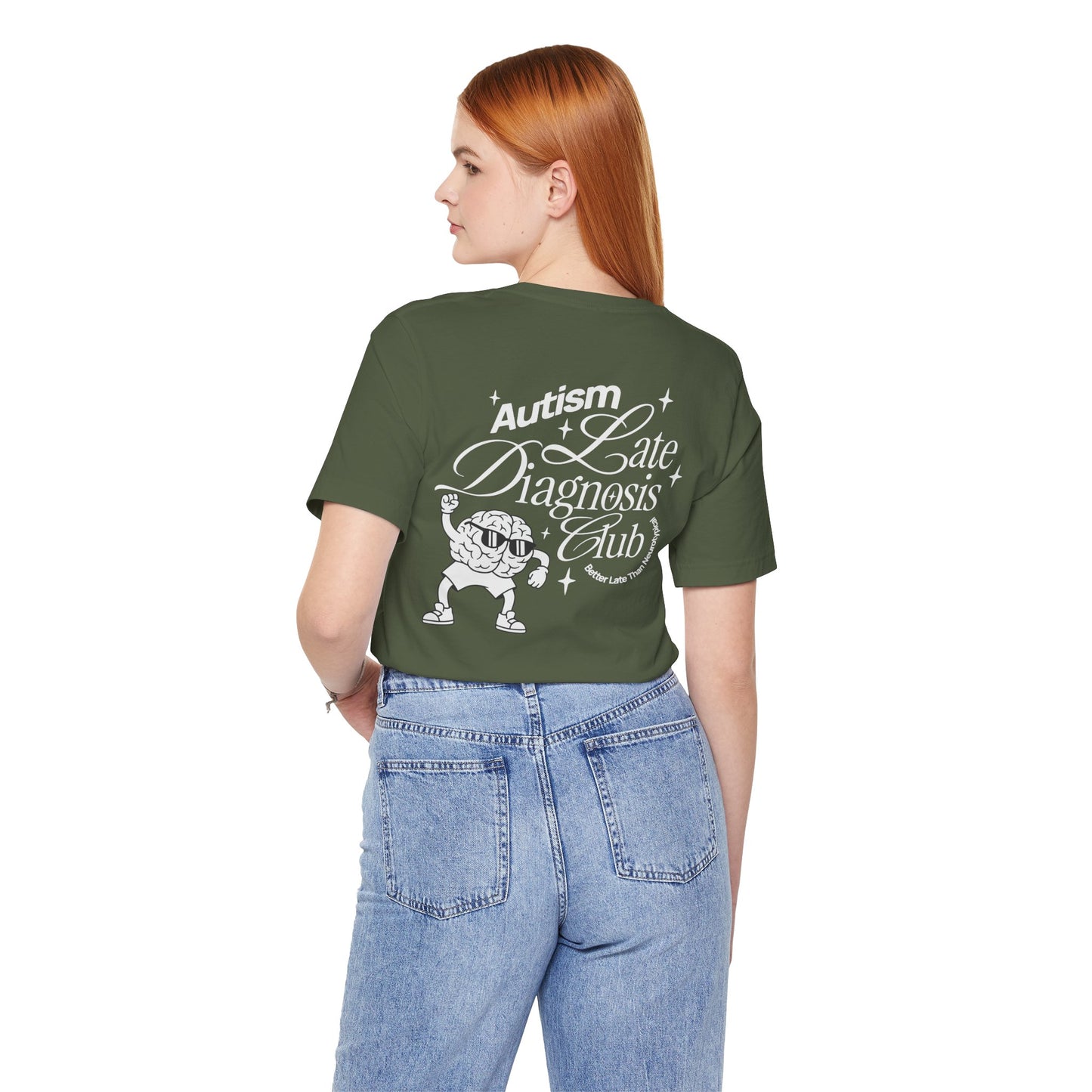 "Late Diagnosis Club" Custom Tee | Autism, ADHD, AuDHD Advocacy Shirt | Ember & Oath
