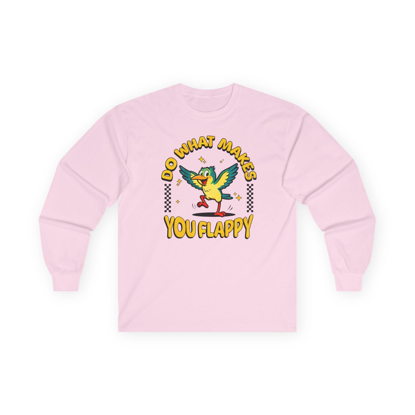 "Do What Makes You Flappy" Long Sleeve Tee | Autism & Neurodiversity Advocacy Shirt