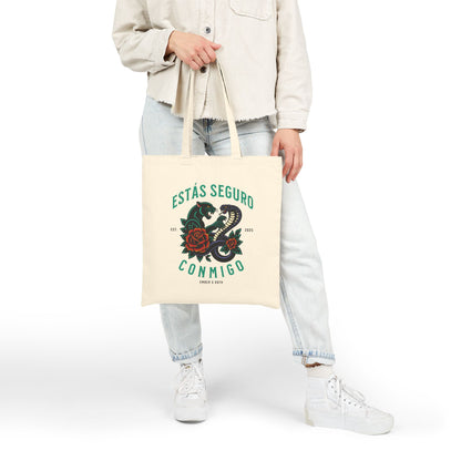 You Are Safe With Me Tote | Estás Seguro Conmigo Bag | Immigrant Rights & Solidarity Collection