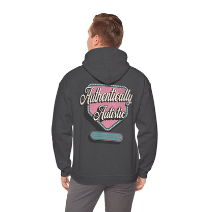 "Authentically Autistic" Unisex Hoodie | Autism & Neurodiversity Advocacy Shirt