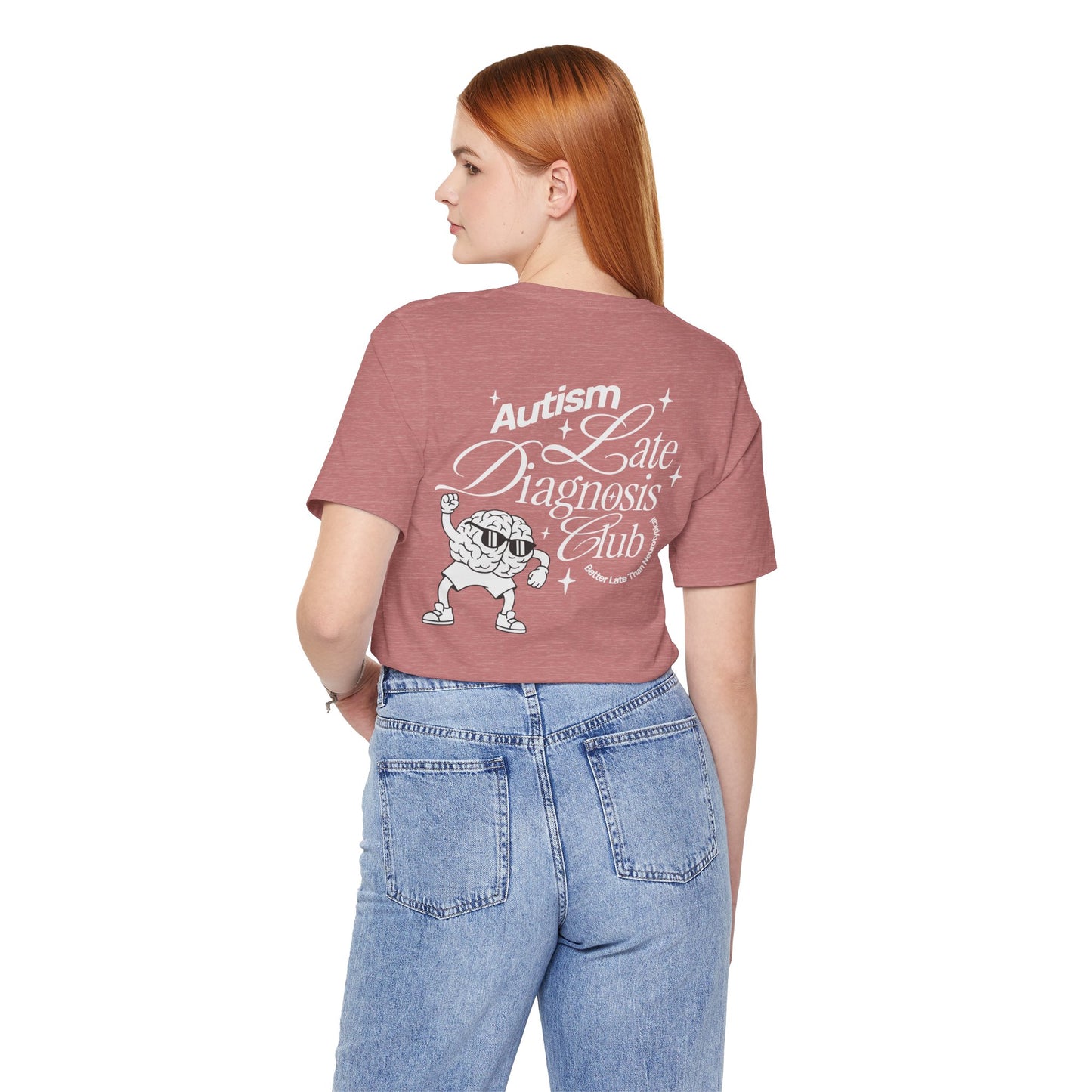 "Late Diagnosis Club" Custom Tee | Autism, ADHD, AuDHD Advocacy Shirt | Ember & Oath