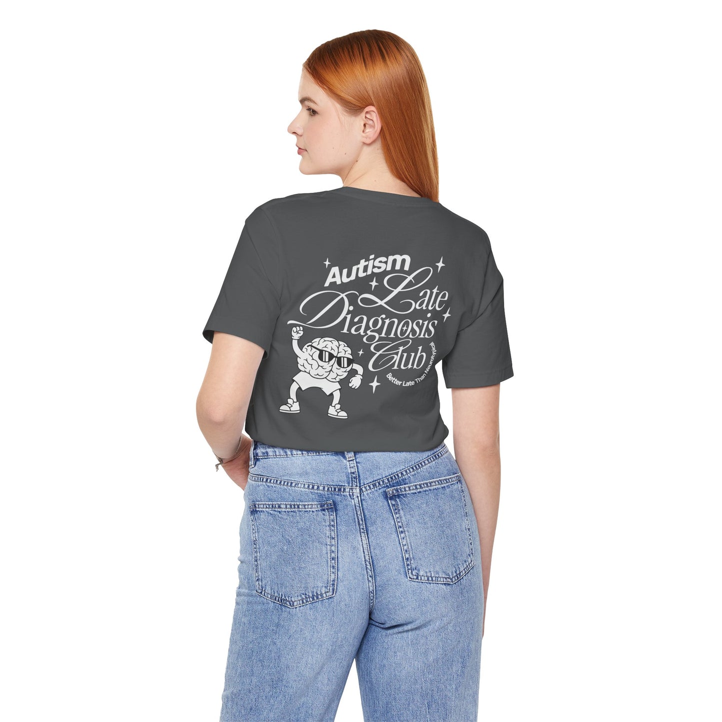 "Late Diagnosis Club" Custom Tee | Autism, ADHD, AuDHD Advocacy Shirt | Ember & Oath