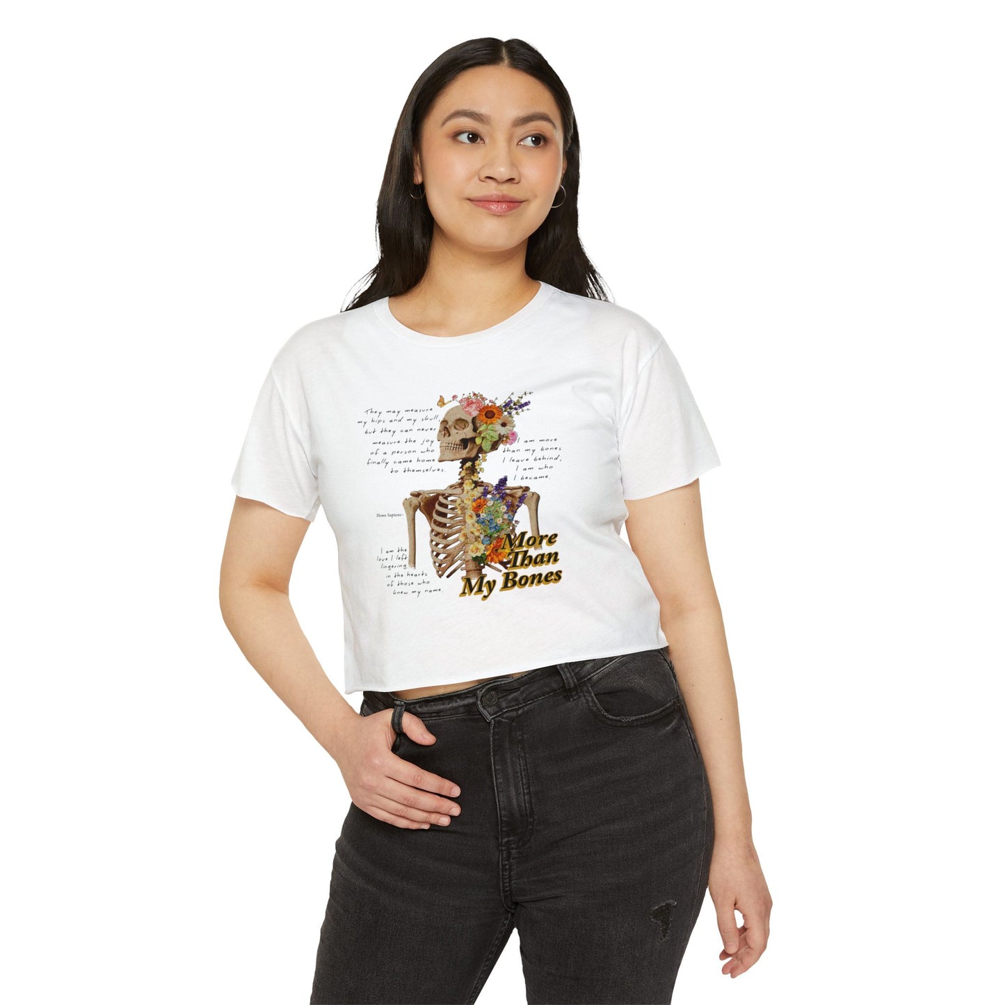 More Than My Bones Crop Top | Trans Rights & Solidarity Collection