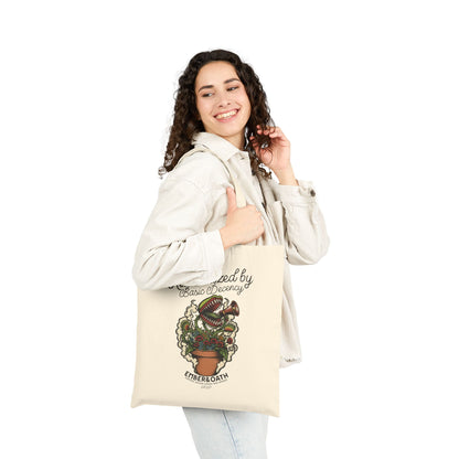 "Radicalized by Basic Decency" Tote Bag | American Traditional Venus Flytrap Bag | Firestarter Fund Collection