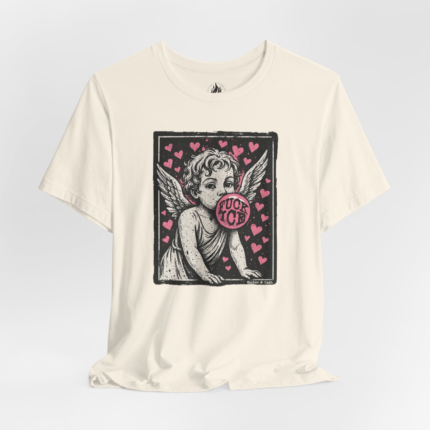 F**K ICE Unisex Tee | Anti-ICE Shirt | The Collective Flame Fund Collection