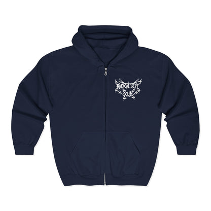 Radical Left Scum Unisex Full Zip Hooded Sweatshirt | The Collective Flame Fund Collection