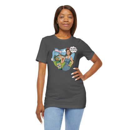No TERFs On My Turf Unisex Tee | Trans Pride & Solidarity Collection