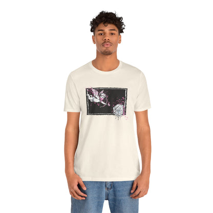 Cupid Against ICE Unisex Tee | Anti-ICE Shirt | The Collective Flame Fund Collection
