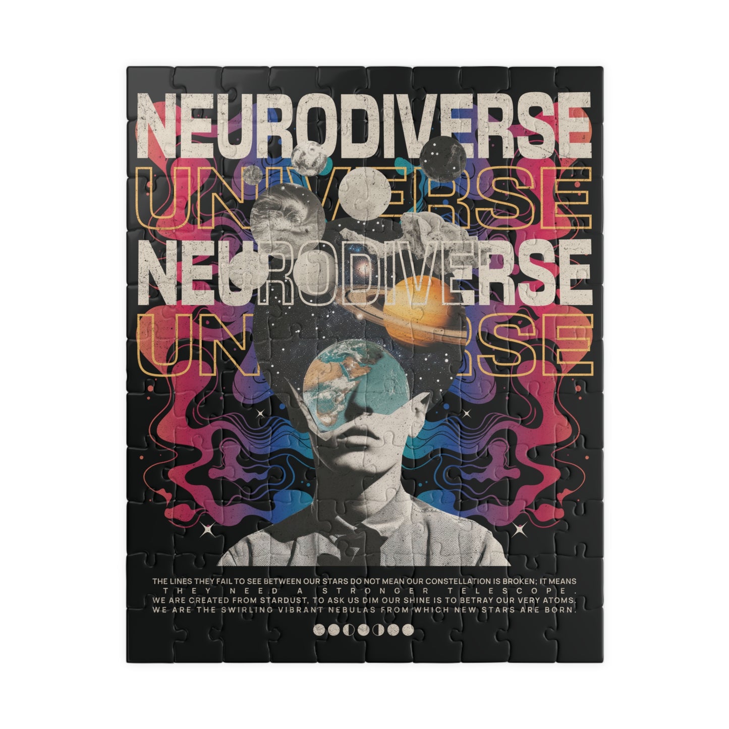 Neurodiverse Universe Puzzle (110, 252, 520 piece) | Neurodiversity Advocacy Gift