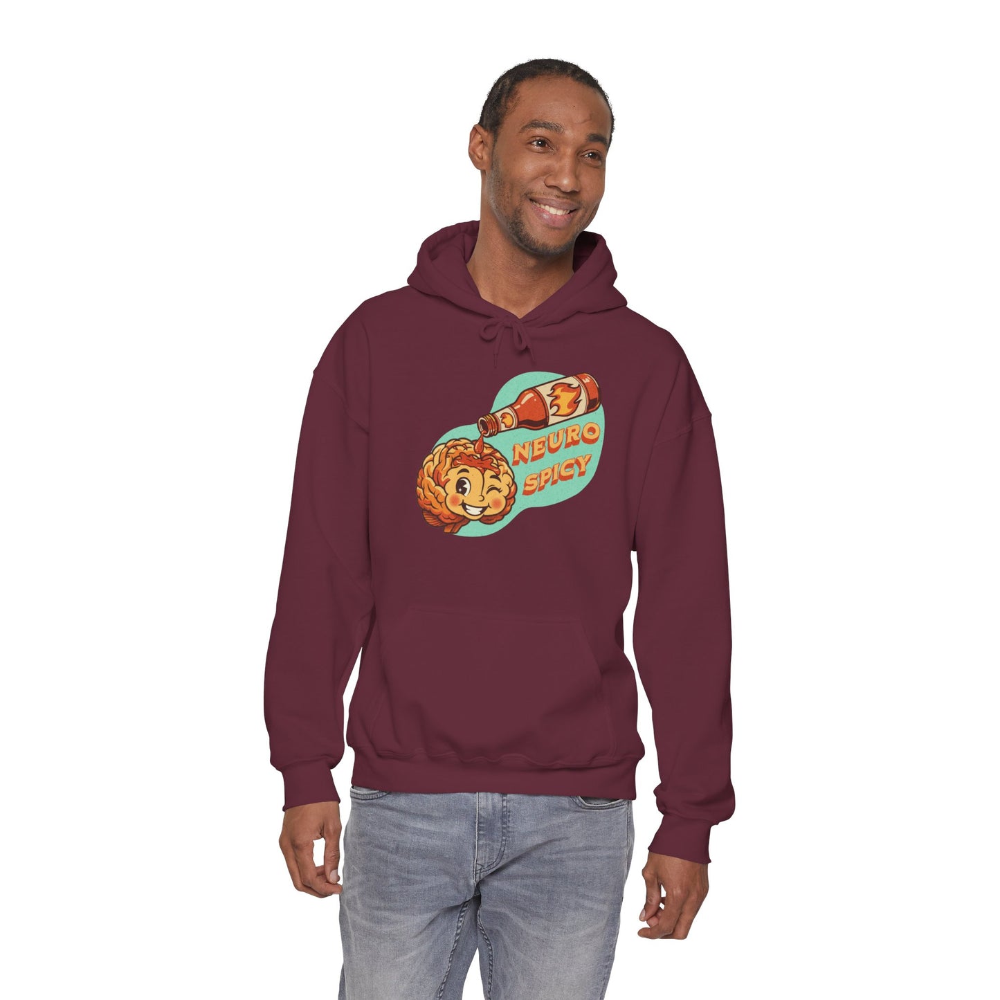 'Neurospicy" Unisex Hoodie | Autism & Neurodiversity Advocacy Hooded Sweatshirt