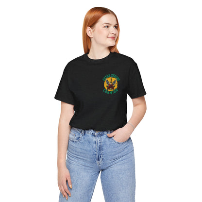 You Are Safe With Me Sword Unisex Tee | Estás Seguro Conmigo Shirt | Immigrant Rights & Solidarity Collection