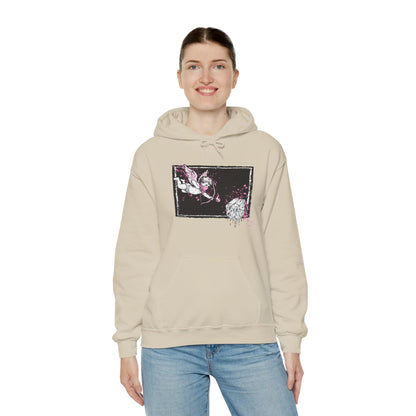 Cupid Against ICE Unisex Hoodie | Anti-ICE Hooded Sweatshirt | The Collective Flame Fund Collection