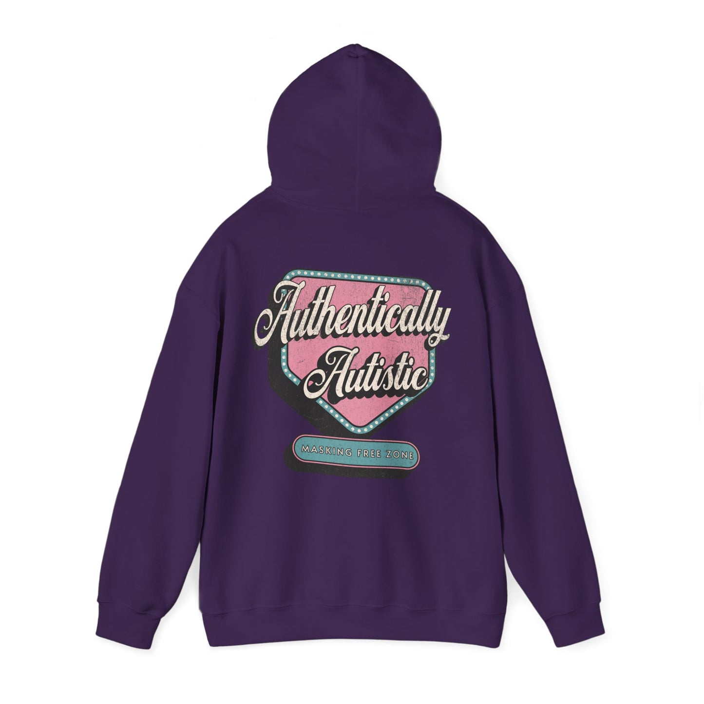 "Authentically Autistic" Unisex Hoodie | Autism & Neurodiversity Advocacy Shirt