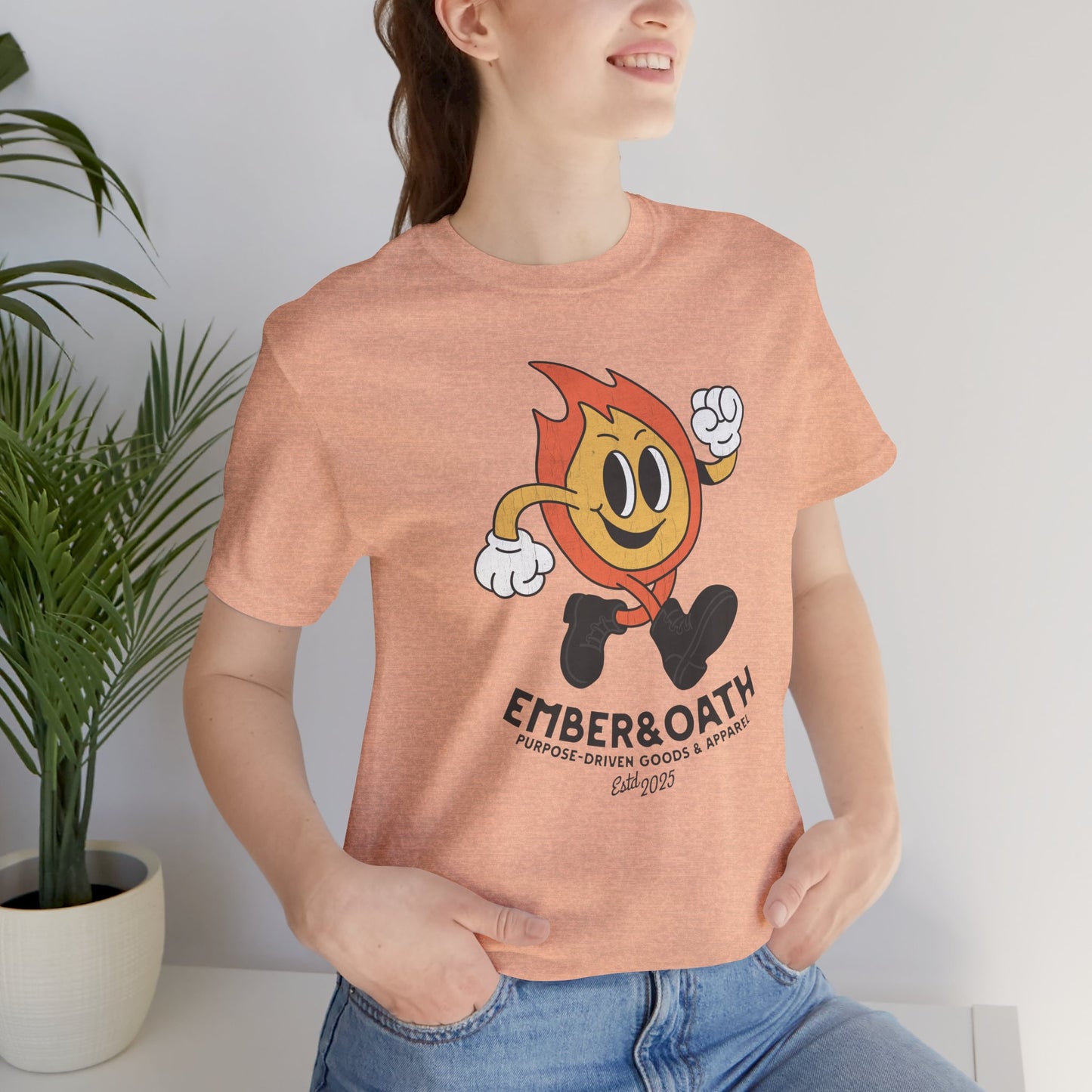 Emory Tee | The Firestarter Fund Mascot Shirt