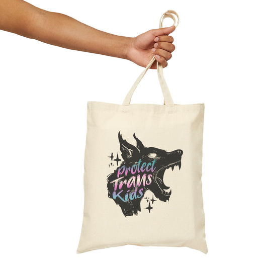 Protect Trans Kids Tote Bag | Trans Pride & Solidarity Collection
