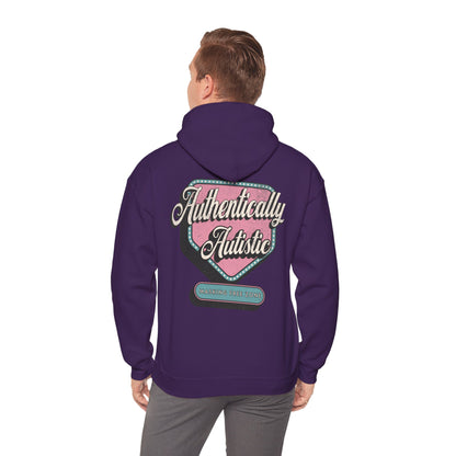 "Authentically Autistic" Unisex Hoodie | Autism & Neurodiversity Advocacy Shirt