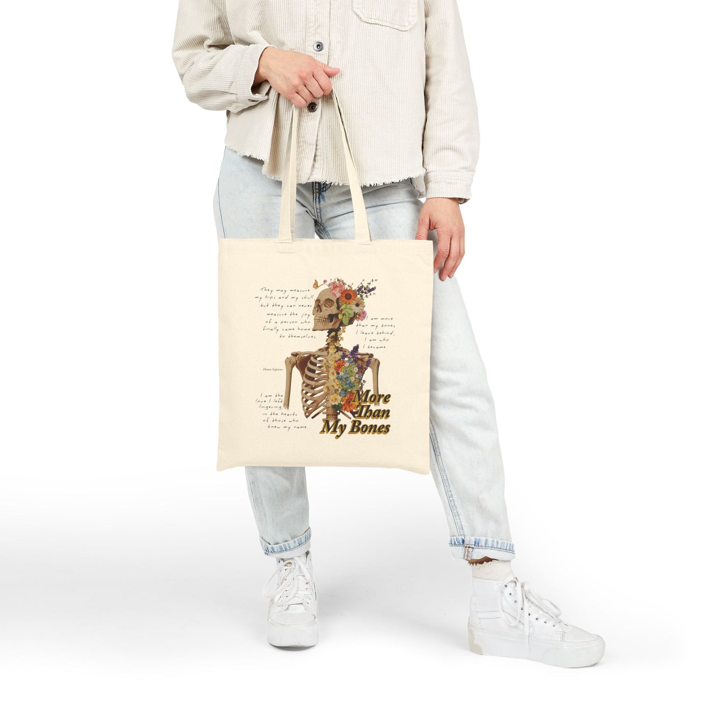More Than My Bones Tote Bag | Trans Pride & Solidarity Collection