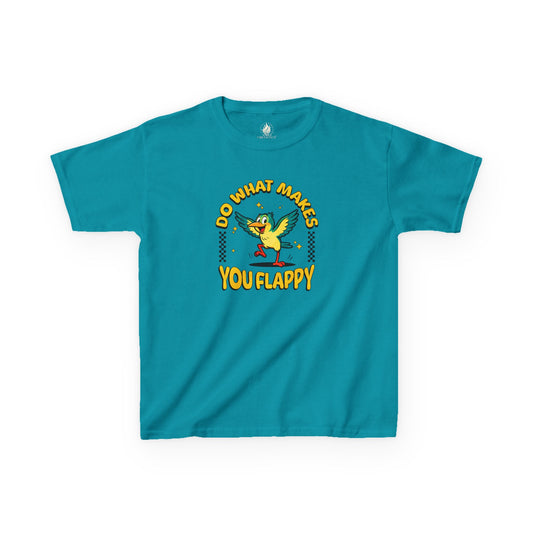 Youth "Do What Makes You Flappy" Tee | Autism & Neurodiversity Advocacy Shirt