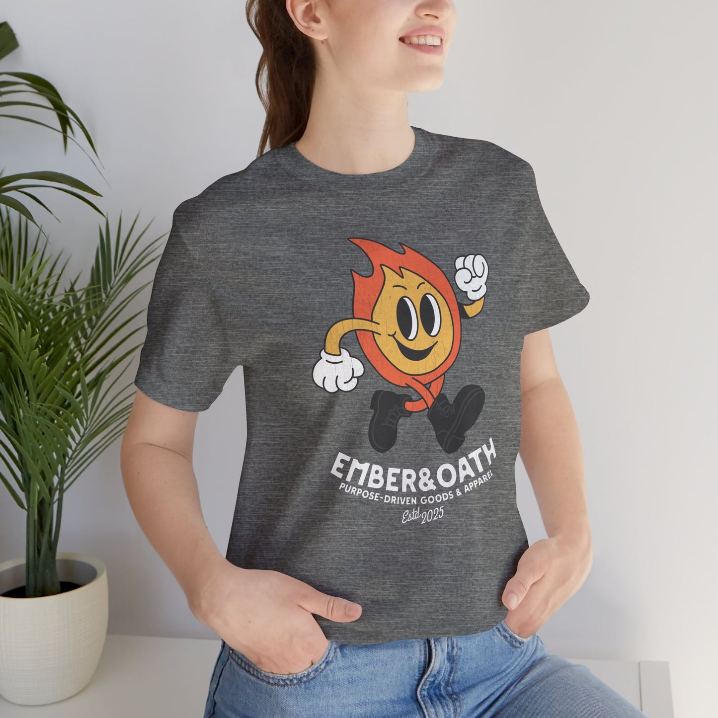 Emory Tee | The Firestarter Fund Mascot Shirt