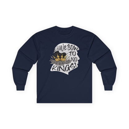 No Kings Unisex Long Sleeve Tee | Firestarter Fund Collection