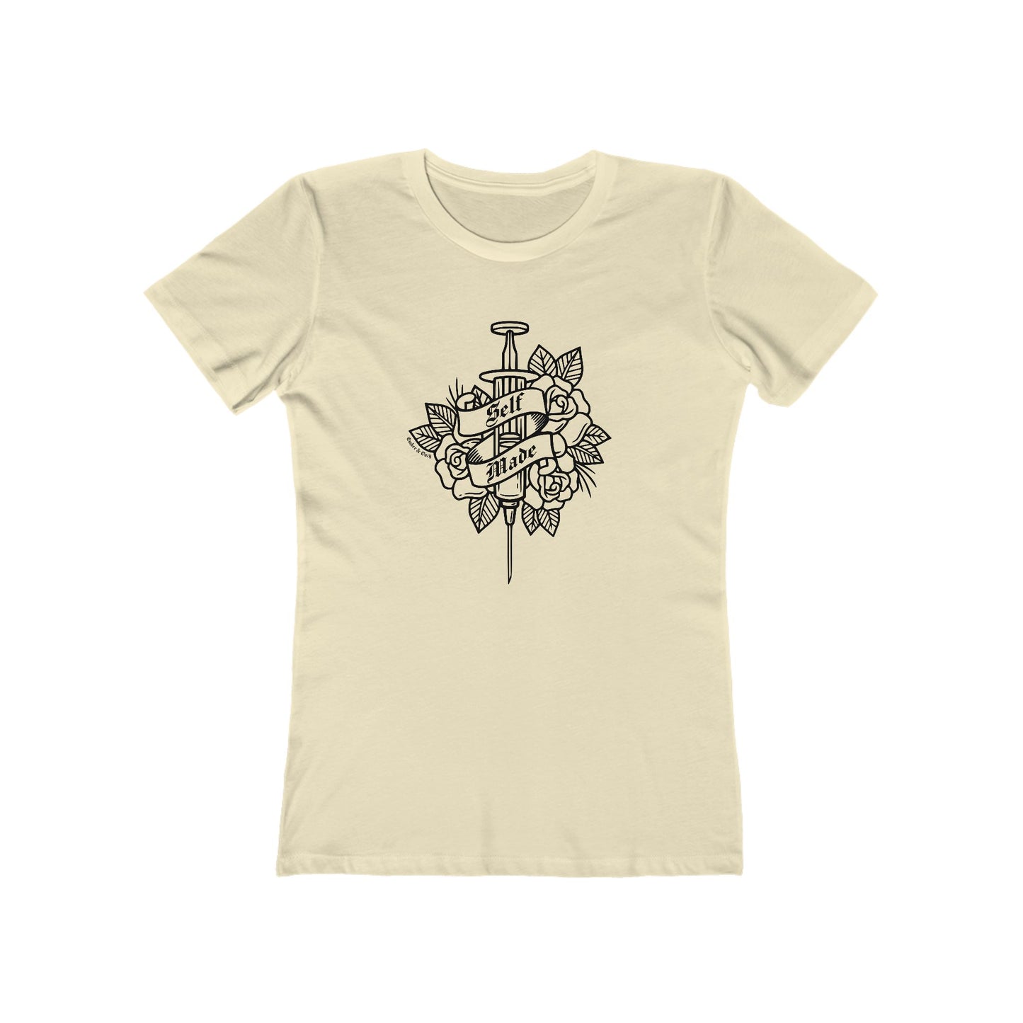 Self Made Fitted Cut Tee |Trans Pride & Solidarity Collection