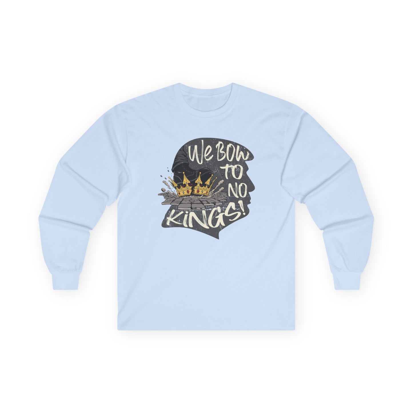 No Kings Unisex Long Sleeve Tee | Firestarter Fund Collection