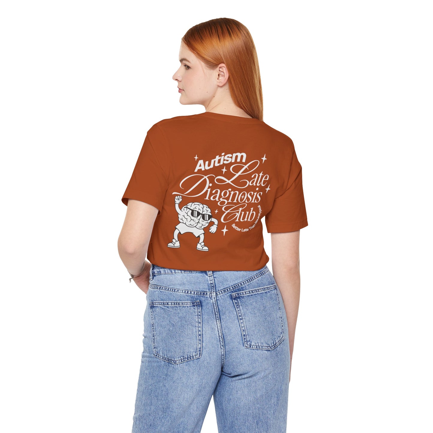 "Late Diagnosis Club" Custom Tee | Autism, ADHD, AuDHD Advocacy Shirt | Ember & Oath