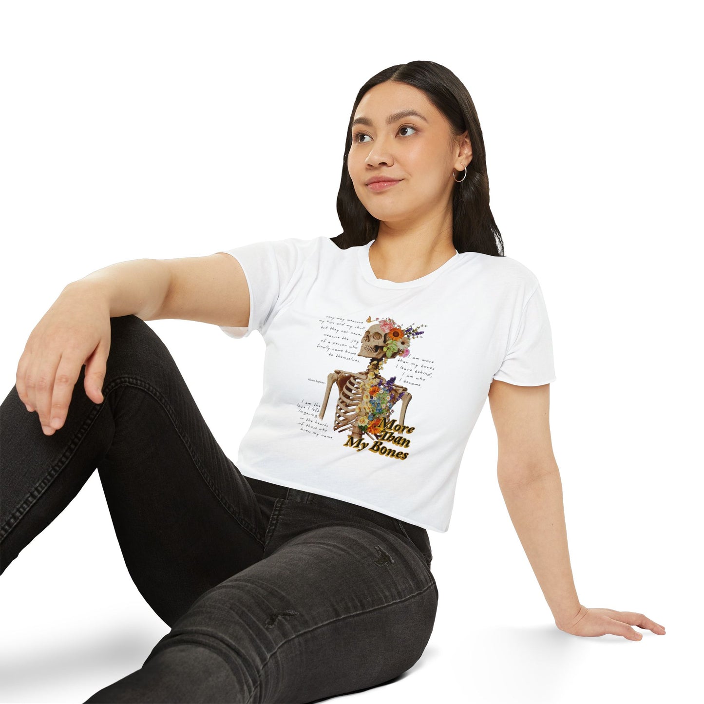 More Than My Bones Crop Top | Trans Rights & Solidarity Collection