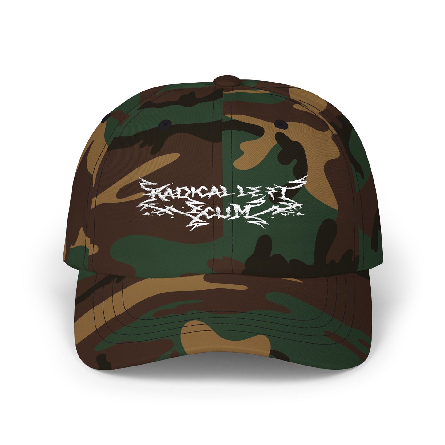 Radical Left Scum Heavy Metal Dad Hat | The Collective Flame Fund Collection