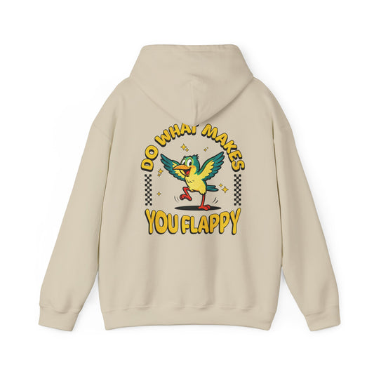 "Do What Makes You Flappy" Unisex Hoodie |Autism & Neurodiversity Advocacy Hooded sweatshirt