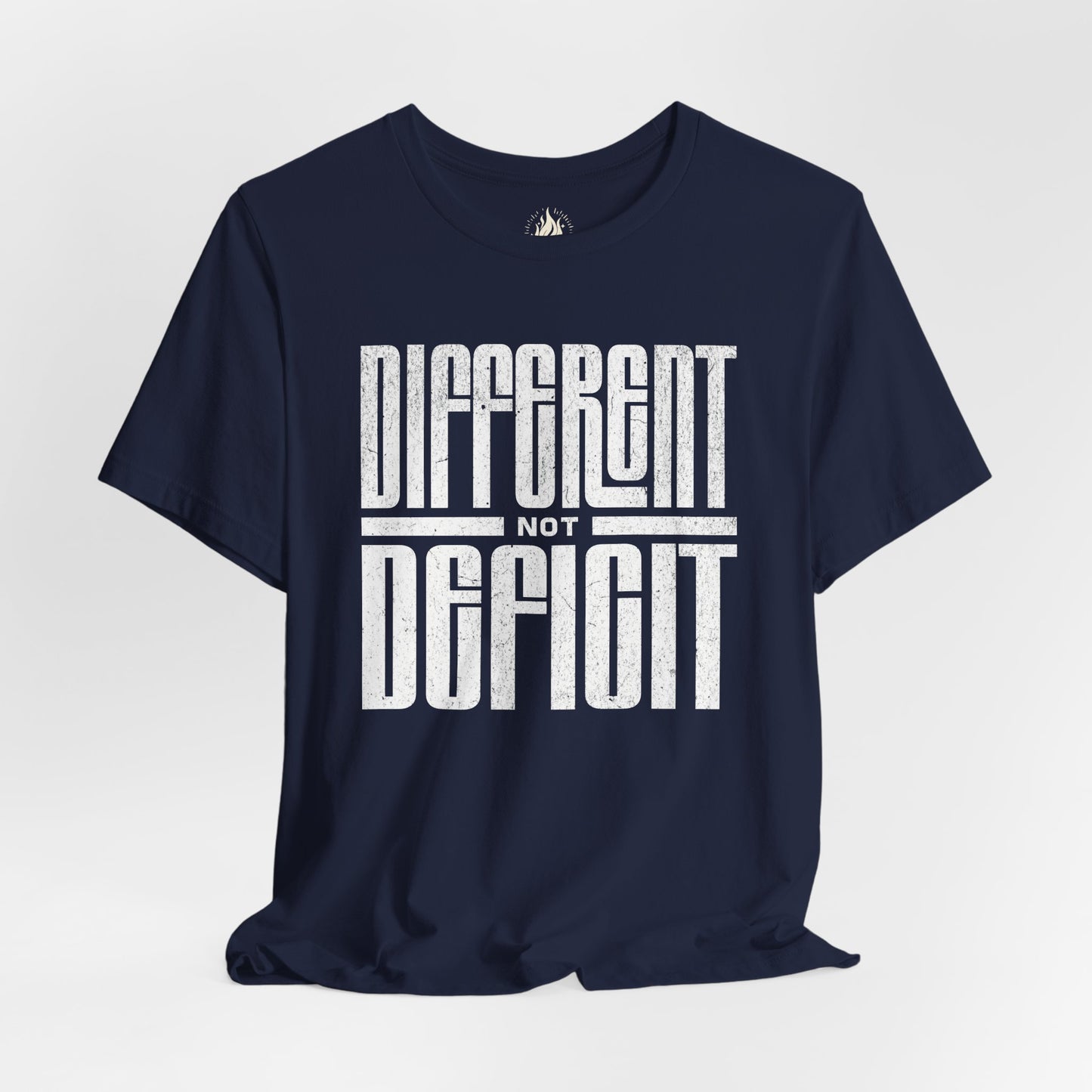 "Different Not Deficit" Unisex Tee | Autism & Neurodiversity Advocacy Shirt